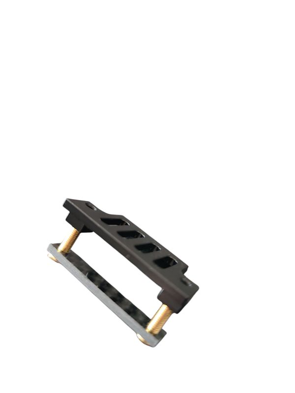 Servo holder 36mm black alu carbon