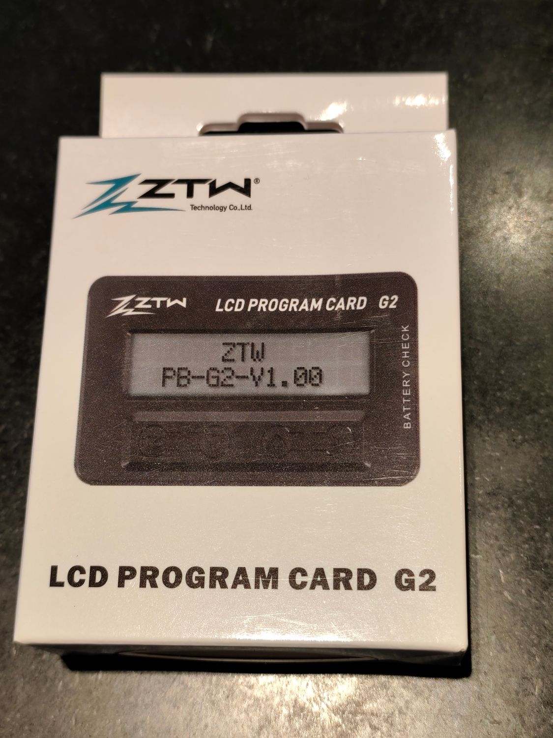 ZTW program card