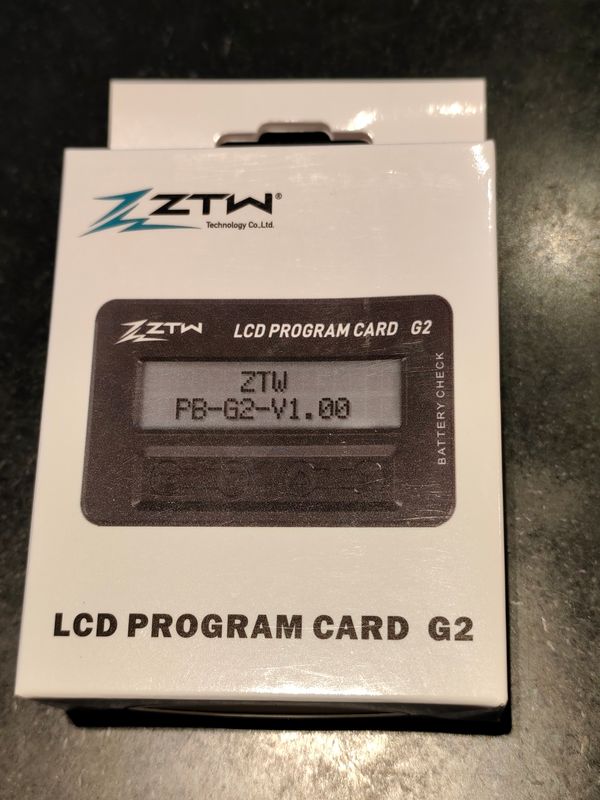 ZTW program card
