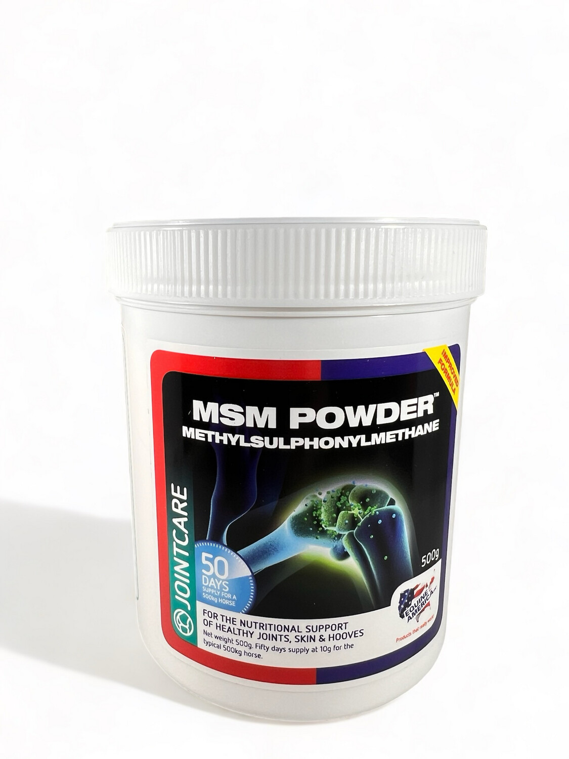 Equine America MSM Powder 500G.