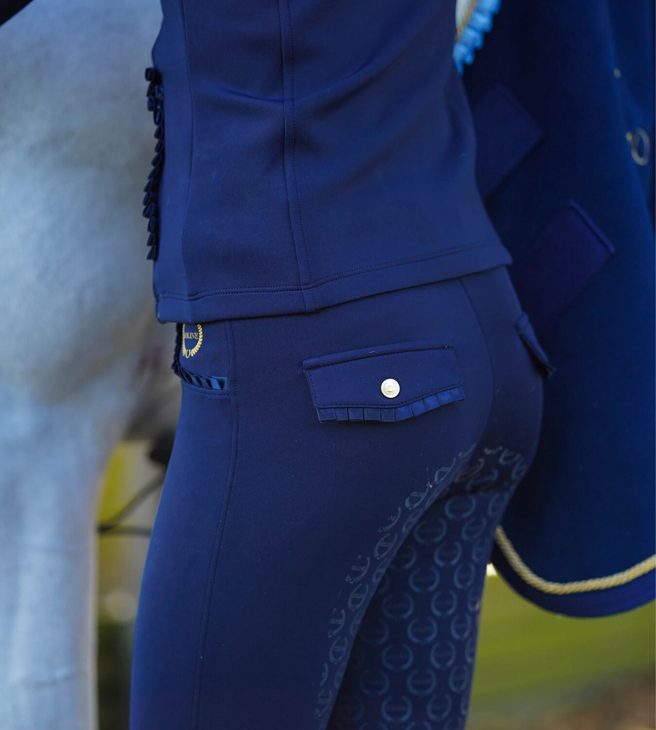 Joline The Pony Brand - Rijbroek Navy