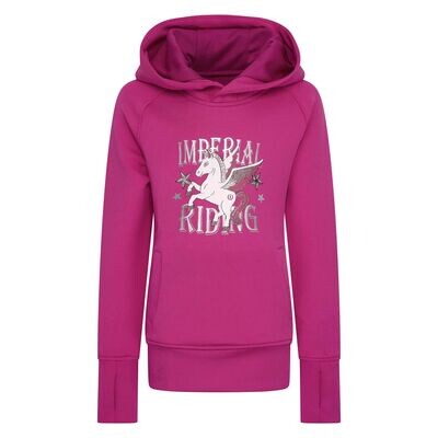 Kids Hoodie Unicorn Pink