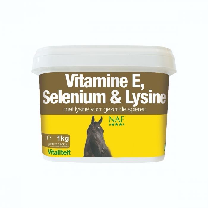 NAF Vitamine E &amp; Selenium Plus 1kg.