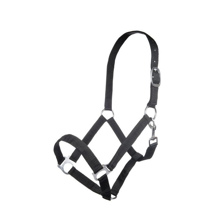 Nylon halster zwart