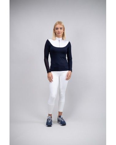 Harcour Wedstrijd Polo Dames Navy/white
