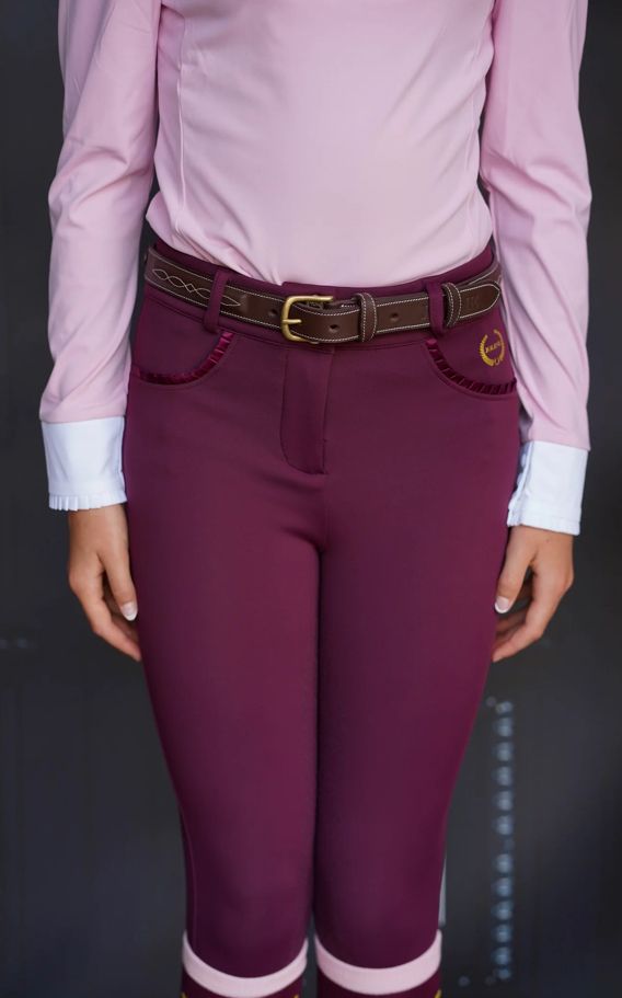 Joline The Pony Brand - Rijbroek Burgundy