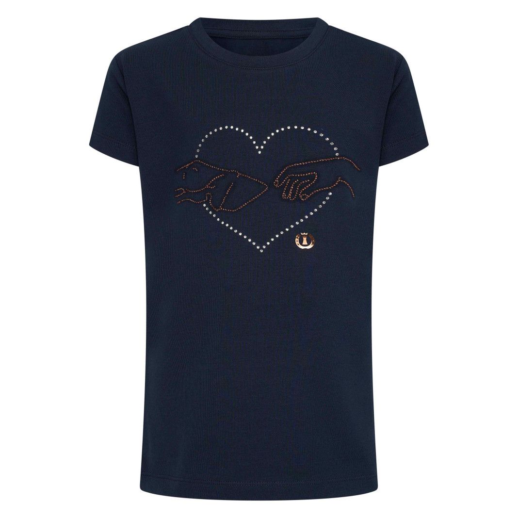 Kids Trainingsshirt Soulmate navy