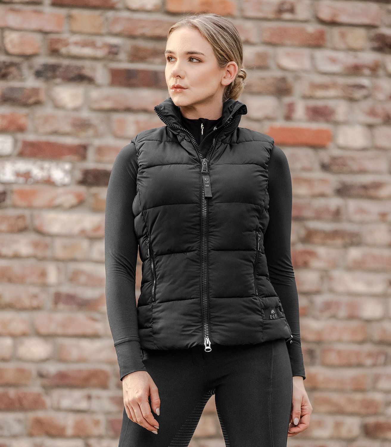 Bodywarmer Oxford zwart