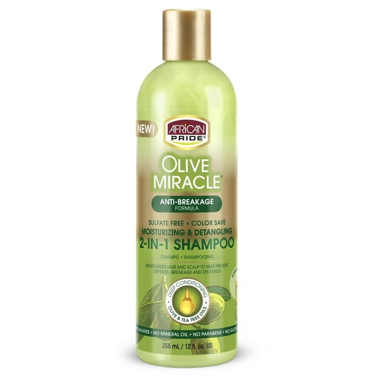 African prides olive oil Shampoo 2 in 1
