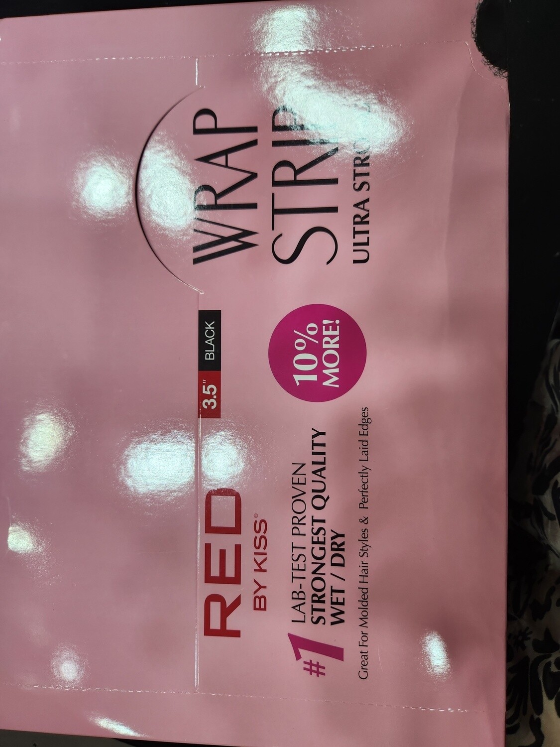 Red wrap strip