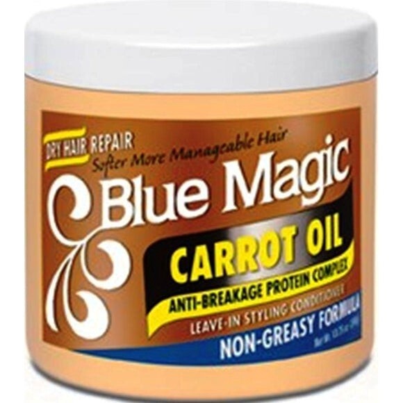 Blue magic carrot oil