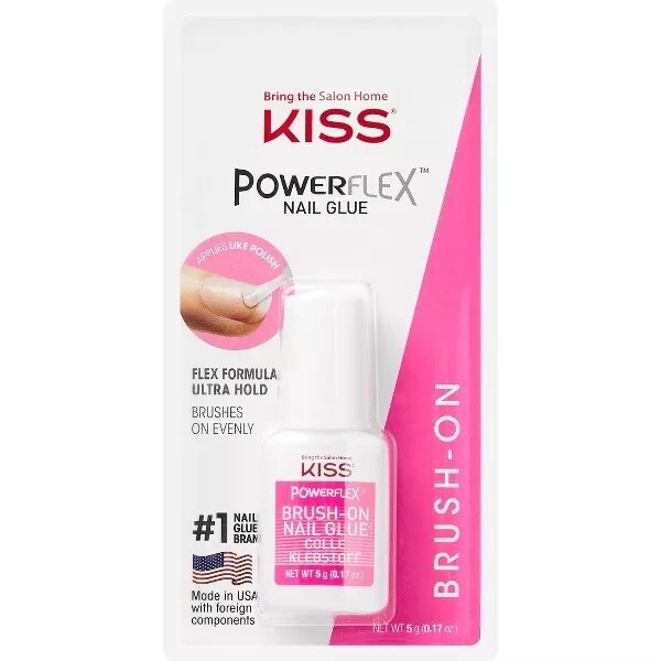 Kiss powerflex brush on nail glue