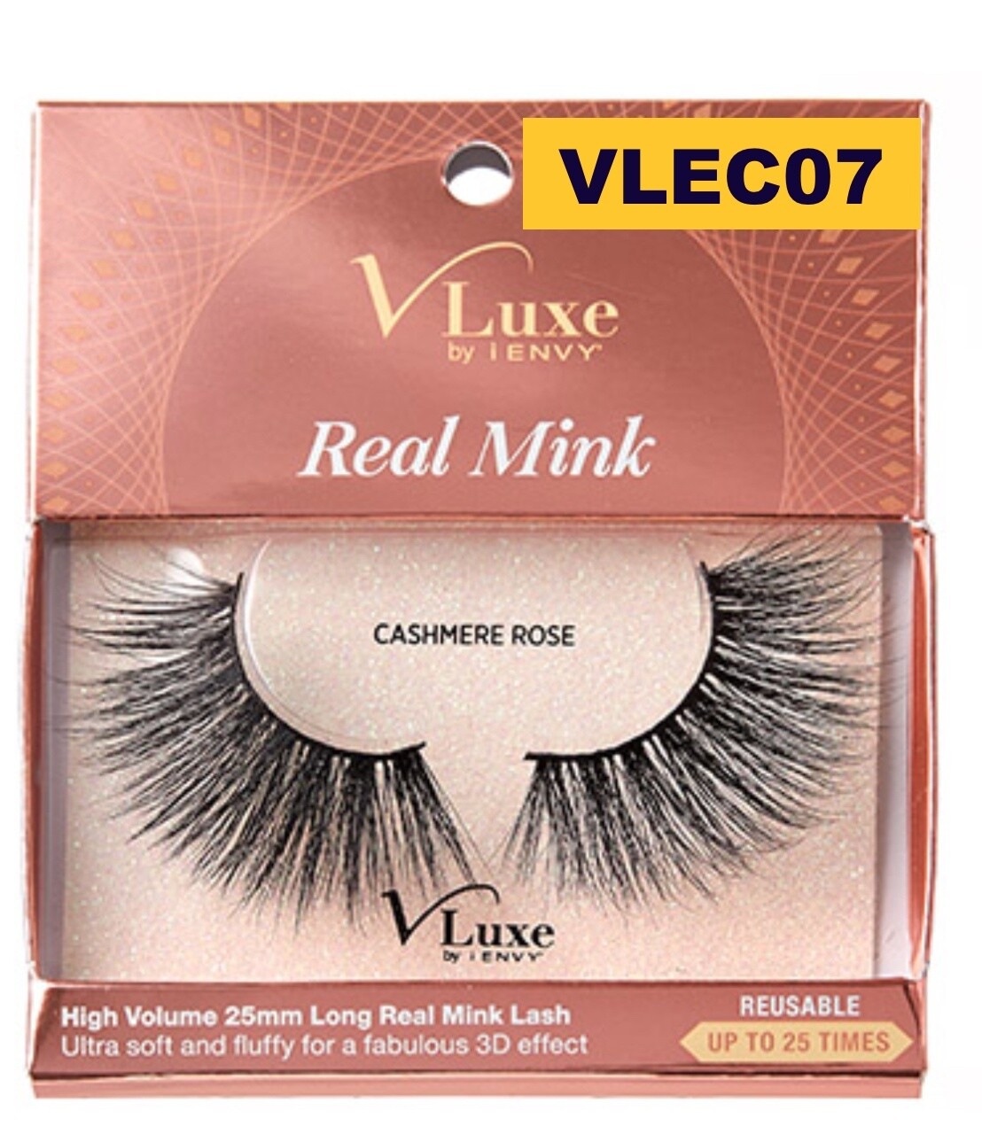 V Luxe Real Mink / Cashmere Rose