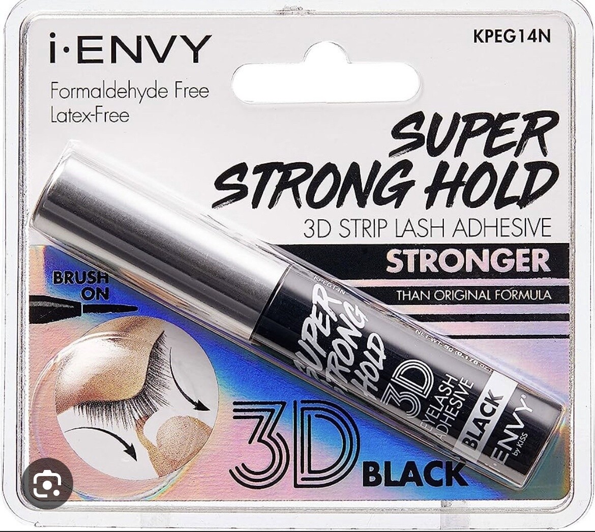 I•ENVY Super Strong Hold 3D strip lash Adhesive Black 
