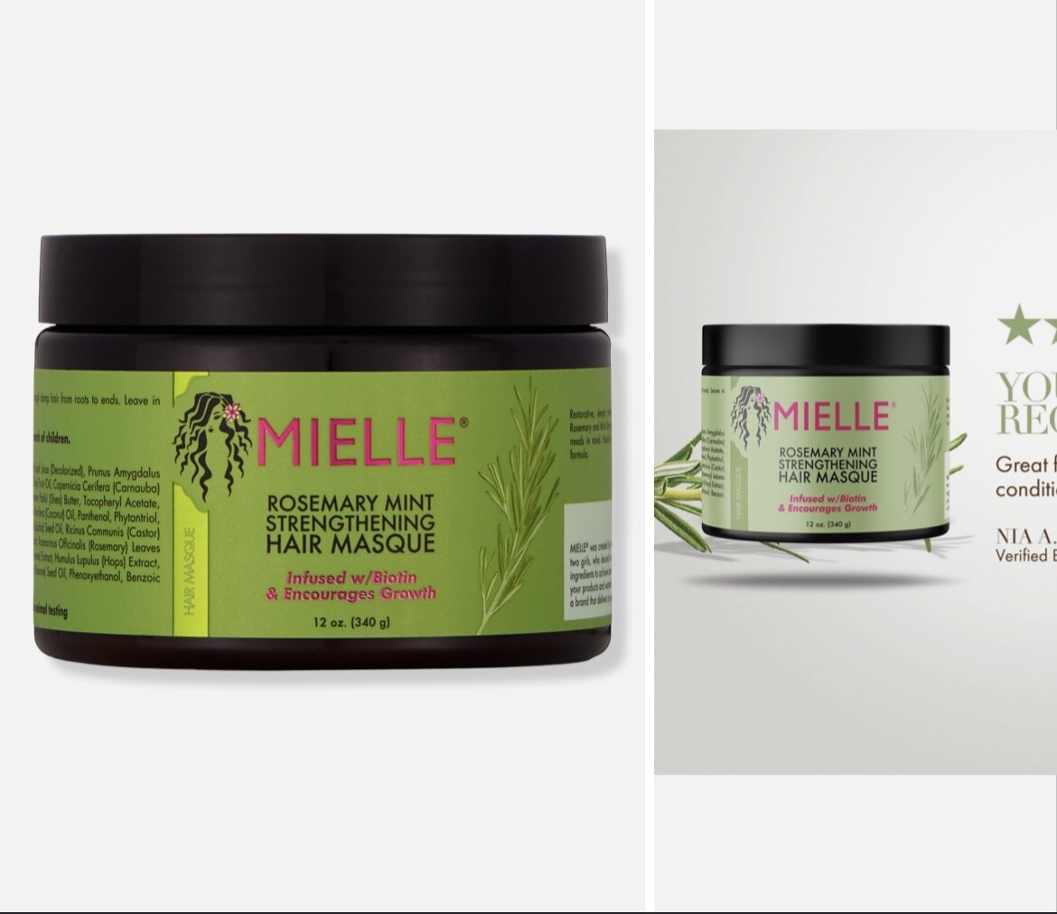 Mielle rosemary mint strengthening hair masque 
