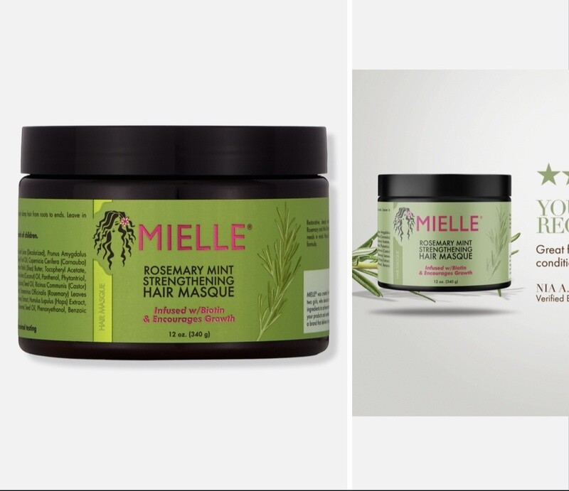 Mielle rosemary mint strengthening hair masque 