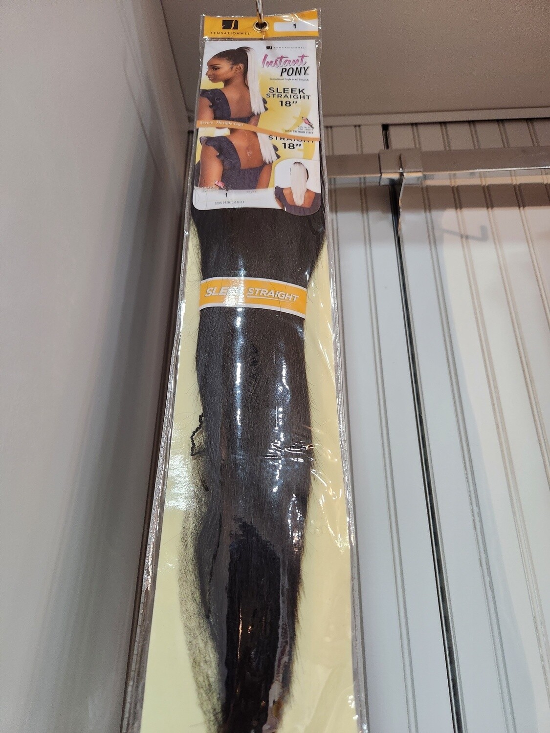 Instant pony sleek straight 