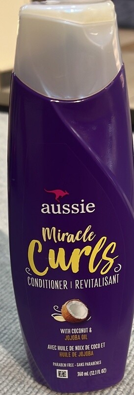 Aussie miracle curls conditioner