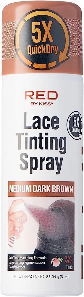 Lace tinting spray medium dark brown 