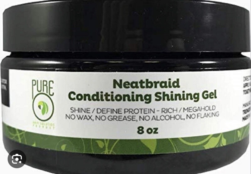 Pure Neatbraid conditioning shining gel 8oz
