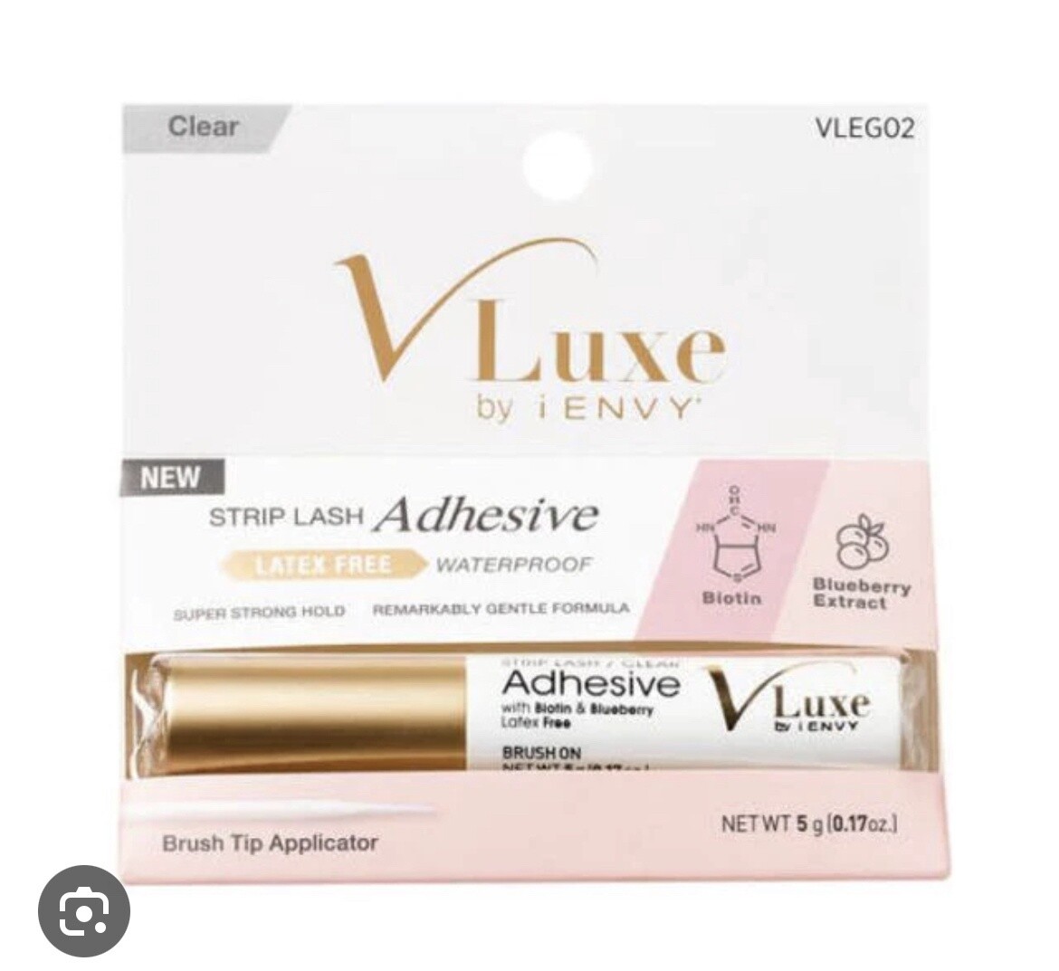 V Luxe strip lash (Clear)