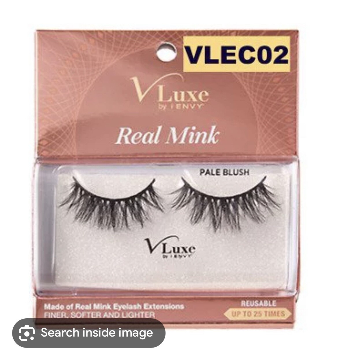V Luxe Real mink / pale blush