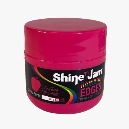 Shine N Jam rainbow edges (cherry apple)