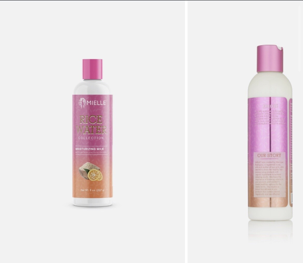 Mielle rice water moisturizing milk