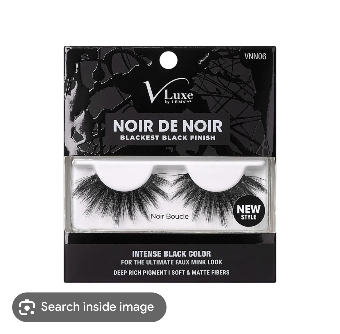 V Luxe Noir De Noir / Noir Boucle