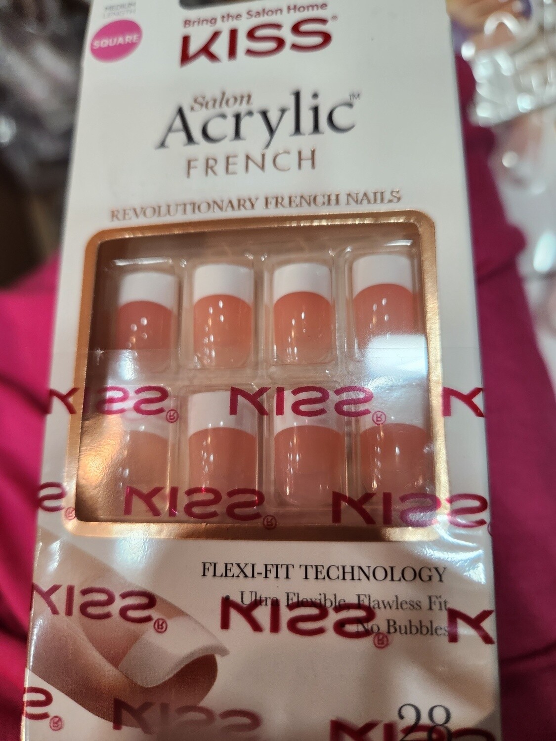 Salon acrylic french ksa07