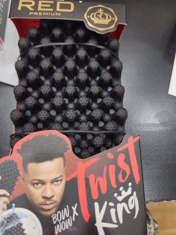 Red twist king for long hair 