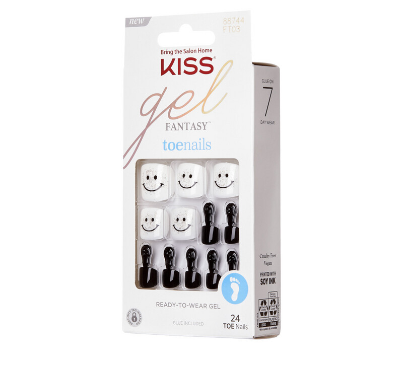 Gel fantasy toe nails 