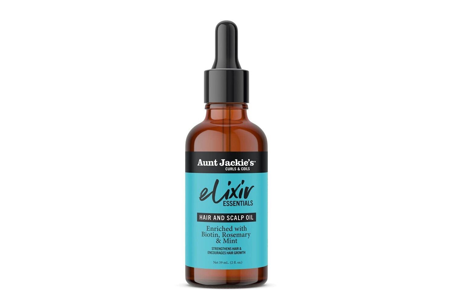  Aunt Jackie’s Elixir hair and scalp oil enriched with biotin, rosemary &amp; mint 