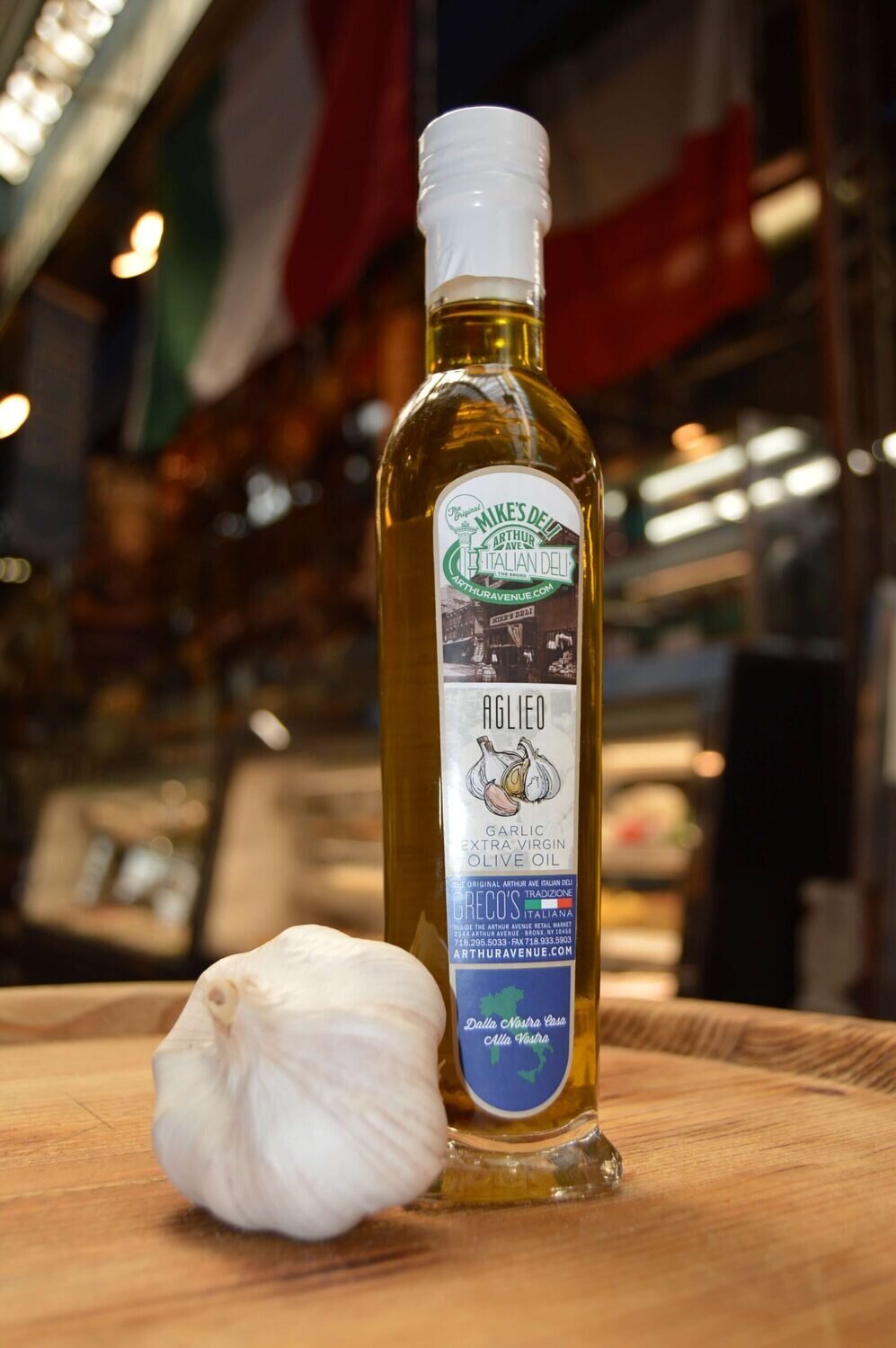 Greco's Garlic Flavored Olive Oil