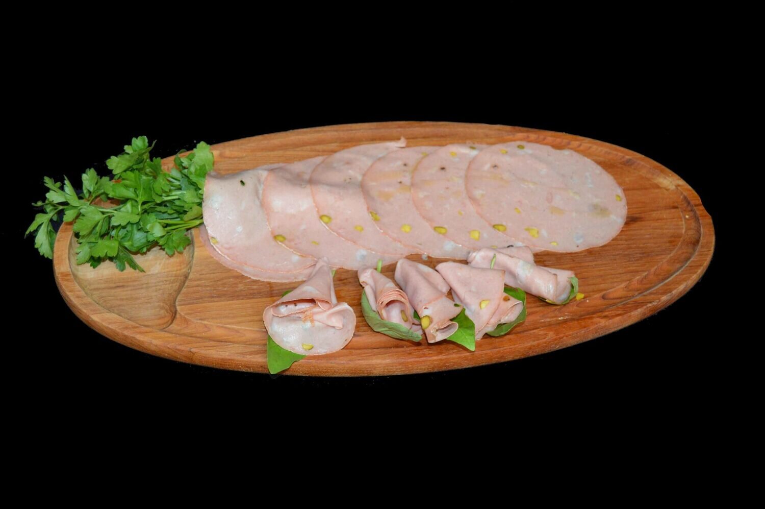 Imported Mortadella with Pistachio