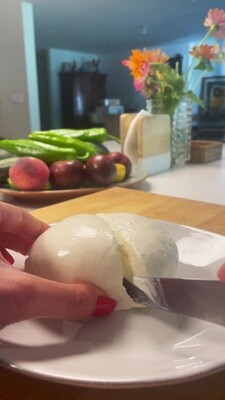 Homemade Burrata