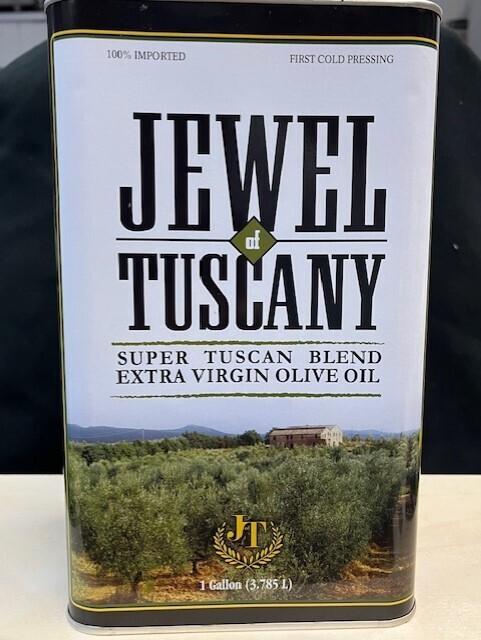 Jewel Tuscany Extra Virgin  Olive Oil Can