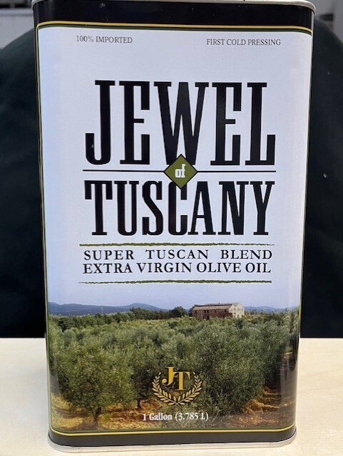 Jewel Tuscany Extra Virgin  Olive Oil Can