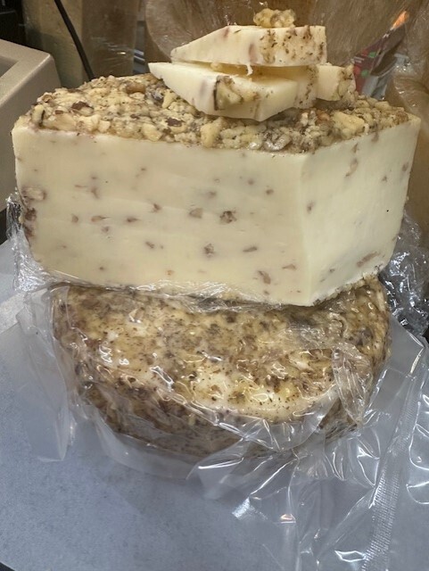 Walnut Infused Honey Pecorino