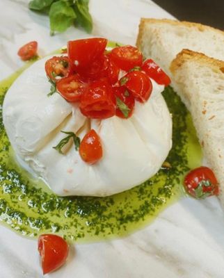 Homemade Burrata