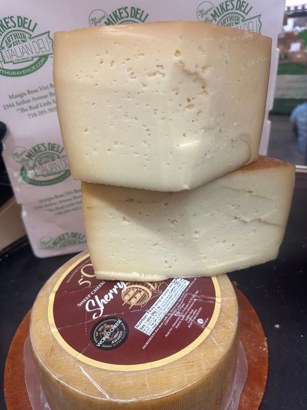 Sherry Sheep's Milk Cheese