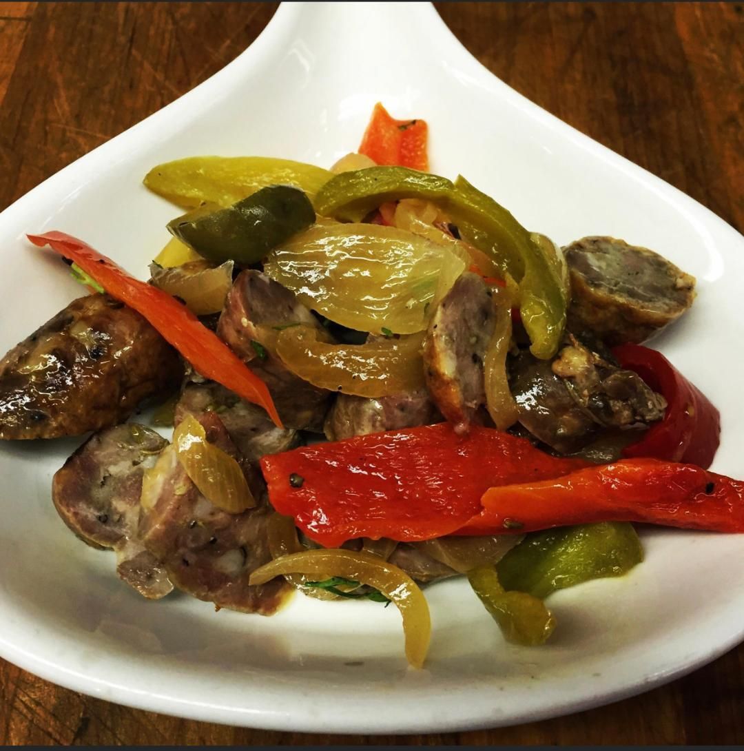 SAUSAGE AND PEPPERS
