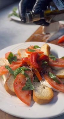 FRESH MOZZARELLA AND TOMATO