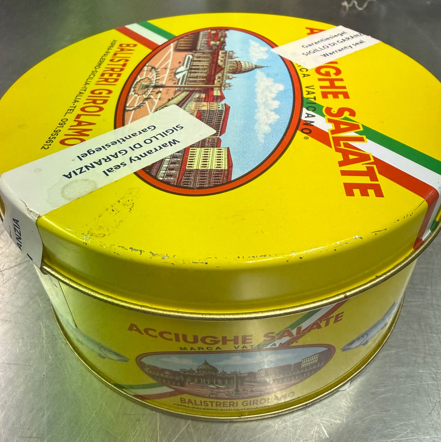 Acciughe Salate- Salted Anchovies 750g Acciughe Salate- Salted Anchovies 750g