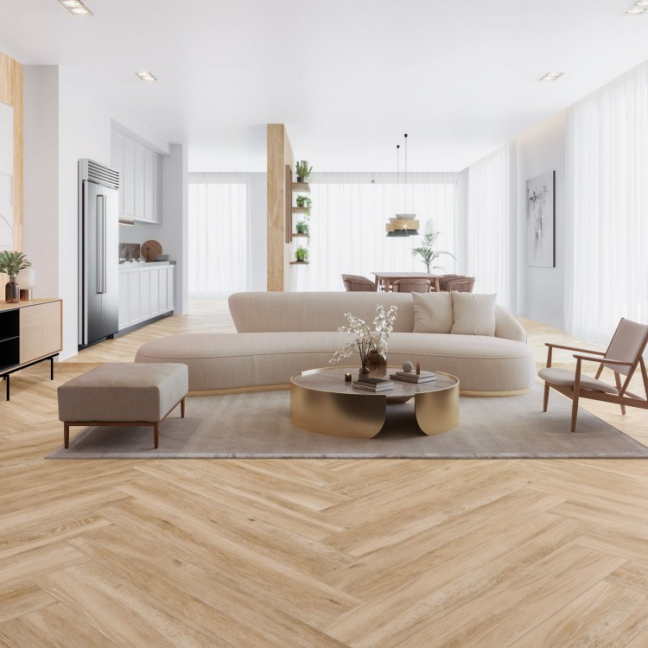 Emotion pecan beige 25x150