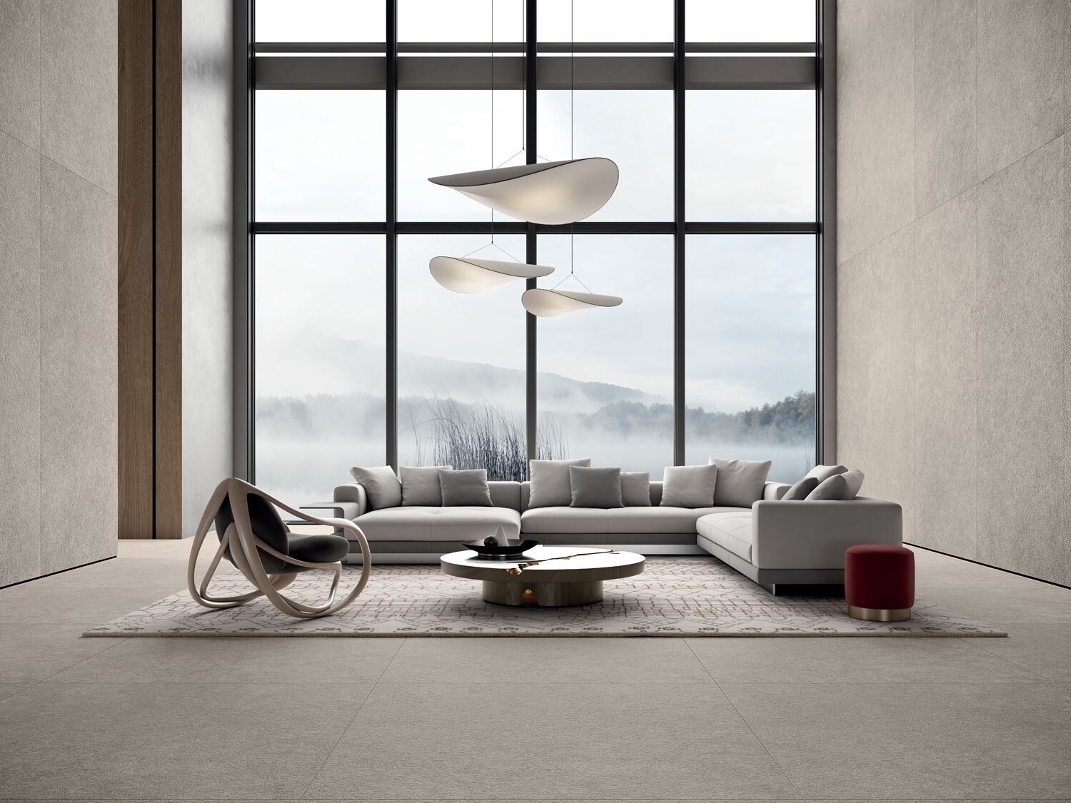 Cotto D&#39;este Pura Pearl 90x90x1,4
