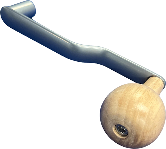 Manivelle séparée pour le Boatman Crusher