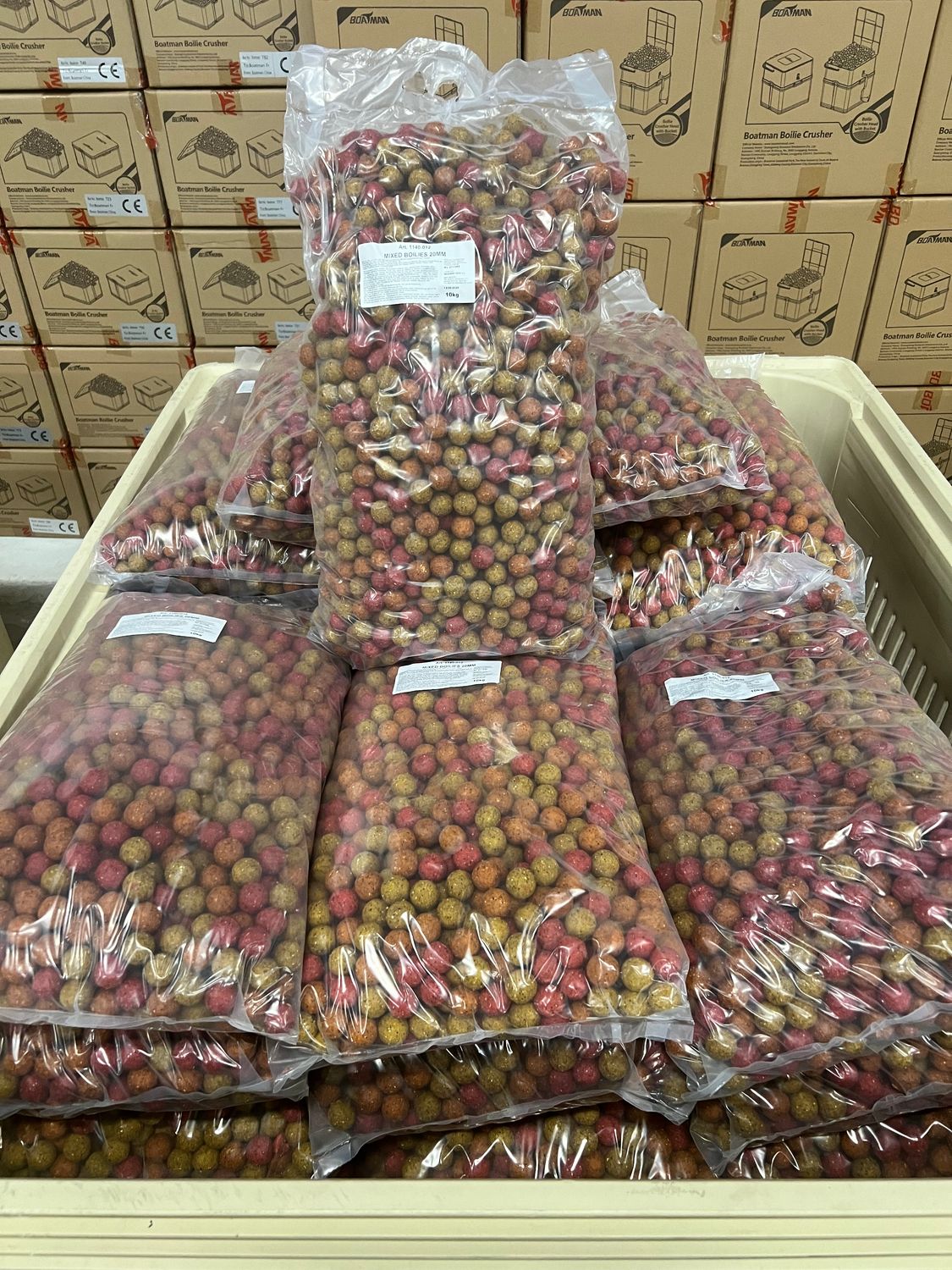 Mixed boilies