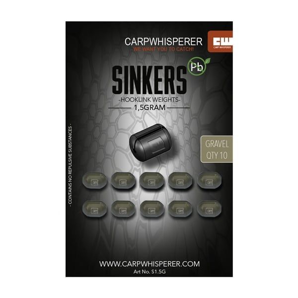 Plombs à changement rapide (10 pièces) (sinkers)