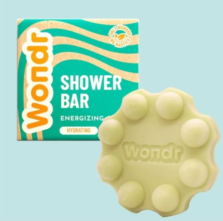 Energizing ginger shower bar